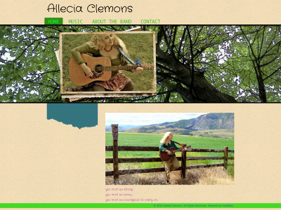 alleciaclemons.com snapshot