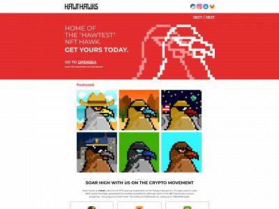 hawthawks.com snapshot