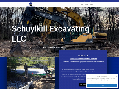 schuylkillexcavating.com snapshot