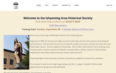 www.ishpeminghistory.org snapshot
