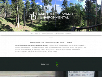 hdenvironmental.com snapshot