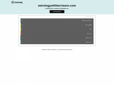 astrologywithkerrieann.com snapshot