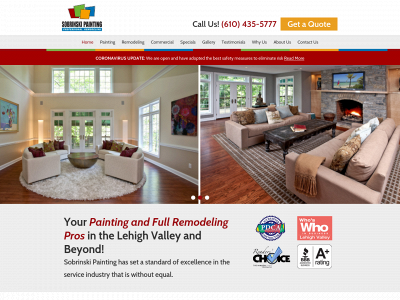 sobrinskipainting.com snapshot