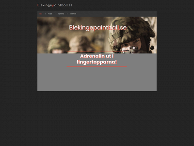 blekingepaintball.se snapshot