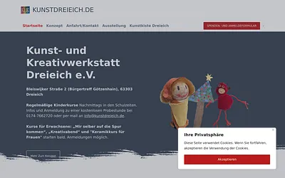 kunstdreieich.de snapshot