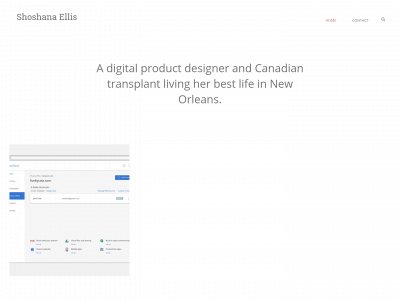 shosh.design snapshot