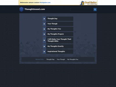 thoughtmood.com snapshot