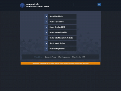jamcentral-musicandsound.com snapshot