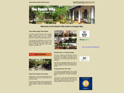 thedanishvilla.dk snapshot