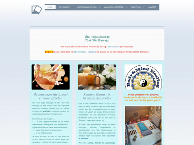 massageweb.be snapshot