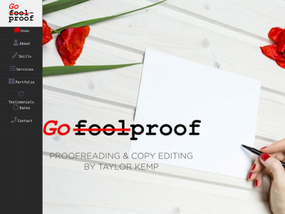 taylorkempfoolproof.com snapshot
