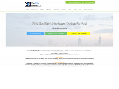 fivefiftyfinancial.com snapshot