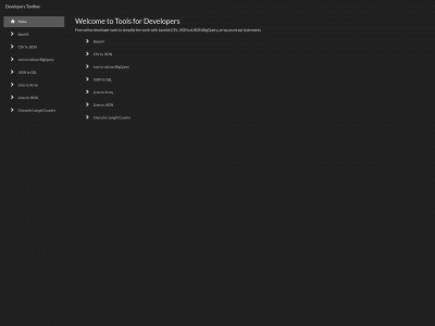 tools4developers.net snapshot