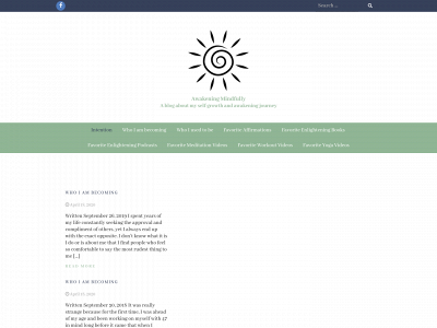 awakeningmindfully.com snapshot
