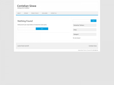 contekansiswa.com snapshot