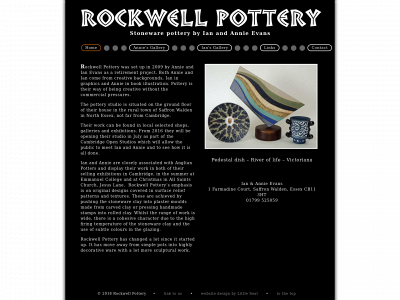 rockwellpottery.com snapshot