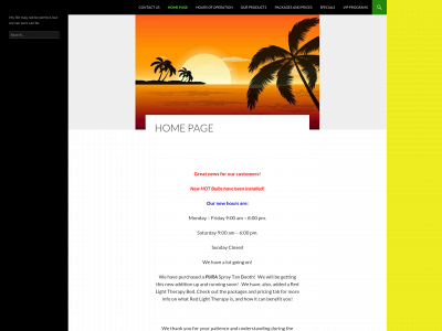 sunsettansmo.com snapshot