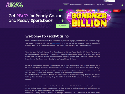 readycasino.net snapshot