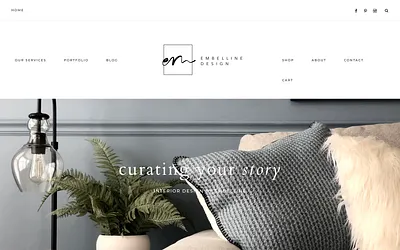 embellinedesign.com snapshot