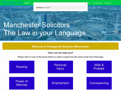 peasegoodslegal.co.uk snapshot