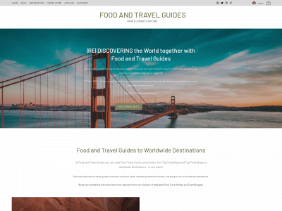 foodandtravelguides.com snapshot