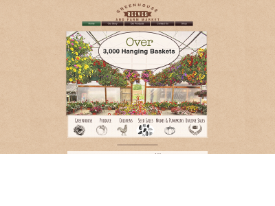 reevesgreenhouseandfarmmarket.com snapshot