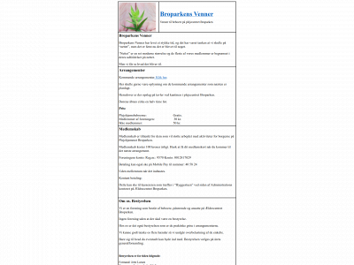 broparkensvenner.dk snapshot