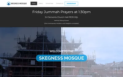 skegnessmosque.org snapshot