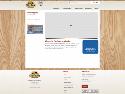 www.cliftyfarm.com snapshot