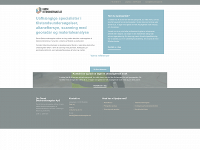 betonundersogelse.dk snapshot
