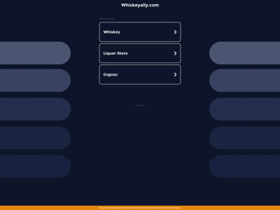 whiskeyally.com snapshot