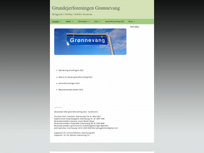 grundejerforeningengroennevang.dk snapshot