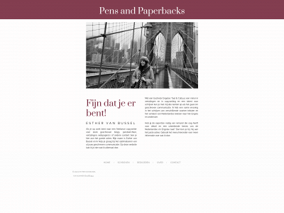 pensandpaperbacks.com snapshot