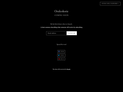 oruleokorie.com snapshot