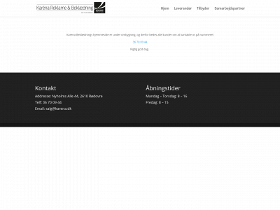 karena.dk snapshot