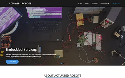 actuatedrobots.com snapshot