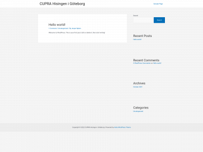 cuprahisingen.se snapshot