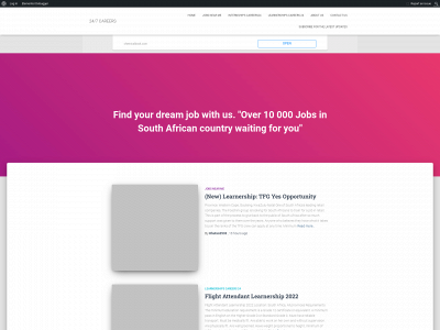 247careers.co.za snapshot