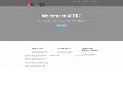 acdrcenter.org snapshot