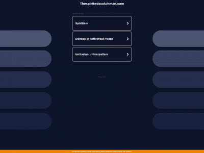 thespiritedscotchman.com snapshot