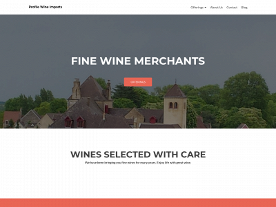 profilewines.com snapshot