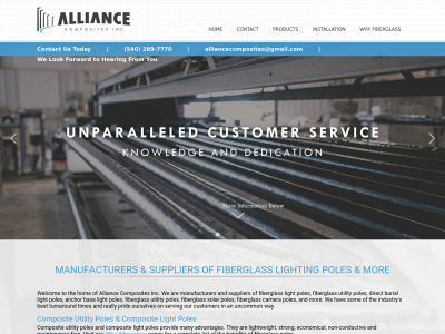 alliancecompositesinc.com snapshot