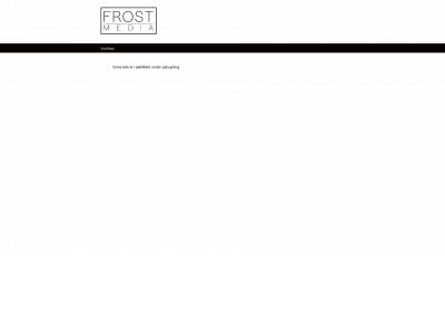frost-media.dk snapshot