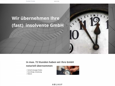 gmbh-ende.com snapshot