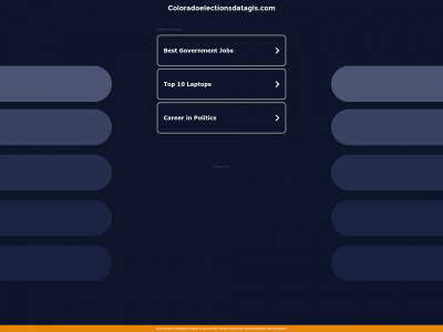 coloradoelectionsdatagis.com snapshot