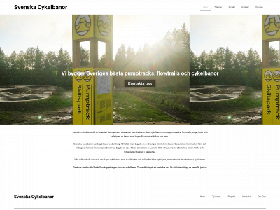 svenskacykelbanor.se snapshot