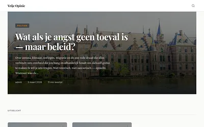 vrijeopinie.nl snapshot
