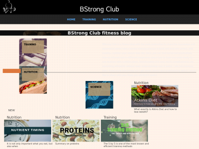 bstrongclub.com snapshot