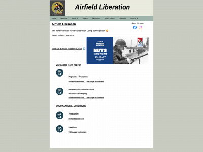 airfieldliberation.be snapshot