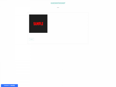 kadenintroshop.weebly.com snapshot